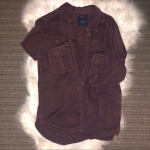 🚨NWOT🚨 American Eagle Boyfriend Fit Button Down